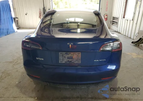 2020 Tesla Model 3 из США, поврежденный, VIN 5YJ3E1EB9LF789138
